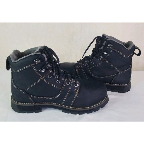 KEEN Utility CSA Seattle 6" Waterproof Work Boots Black 6M Aluminum Toe Safety - Picture 7 of 11